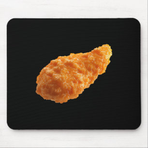 Crispy Chicken Tender Funny Food Nuggets Lover Mouse Pad