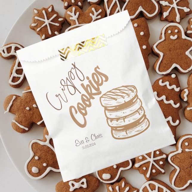 Crispy Cookies Favour Bags (Creator Uploaded)