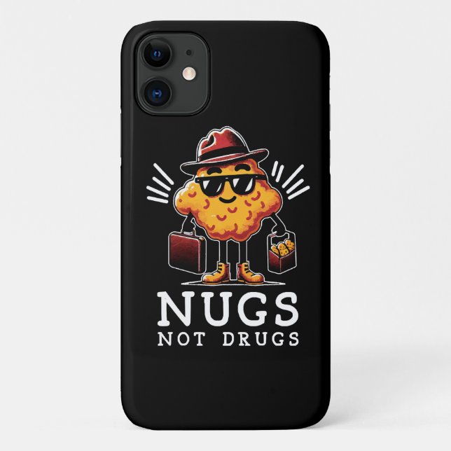 Crispy Nugs Not Drugs Case-Mate iPhone Case (Back)