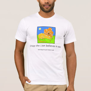 Crispy the Lion Believes in You T-Shirt