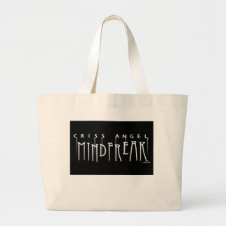 CrissAngel-MindFreakLogo-400x Large Tote Bag