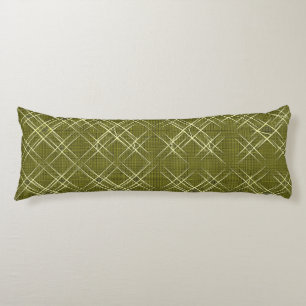 Crisscross Elegance Body Cushion
