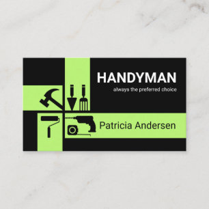 Crisscross Handyman Repair Tools Business Card