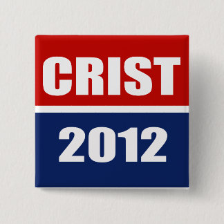 CRIST 2012 15 CM SQUARE BADGE