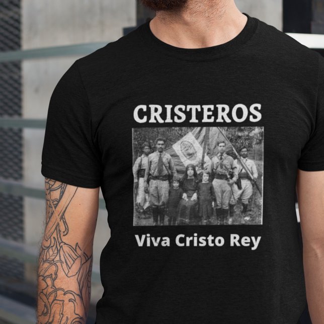 Cristeros Viva Cristo Rey Catholic Tee (Creator Uploaded)