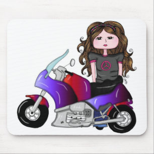 Cristi motorcycle mouse pad