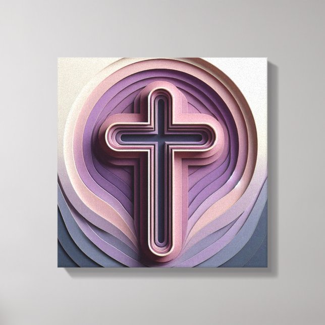 Cristian Cross  Canvas Print (Front)