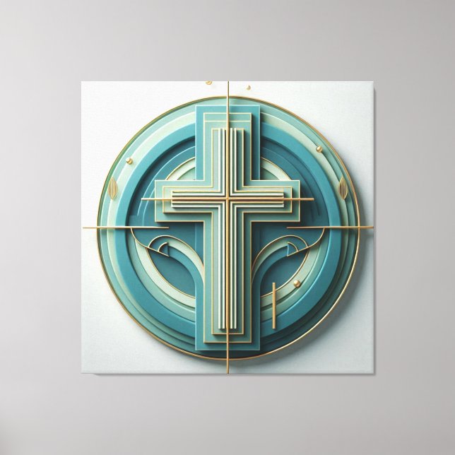 Cristian Cross  Canvas Print (Front)