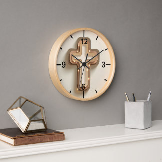 Cristian Light Cross Clock