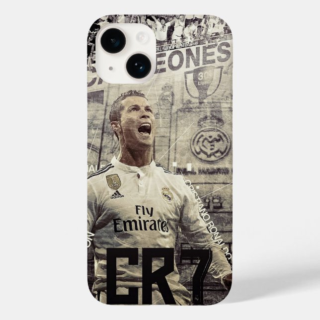 Cristiano Ronaldo Case-Mate iPhone Case (Back)