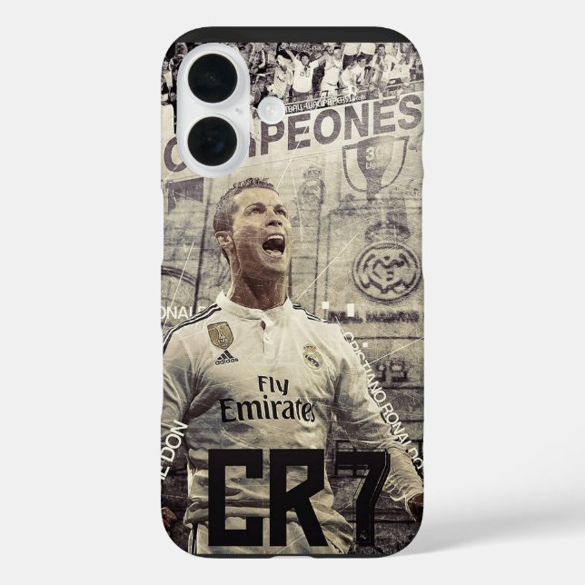 Cristiano Ronaldo Case-Mate iPhone Case (Back)