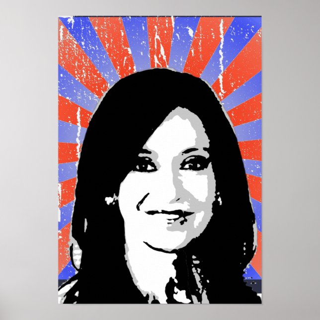 Cristina Fernandez de Kirchner Poster (Front)