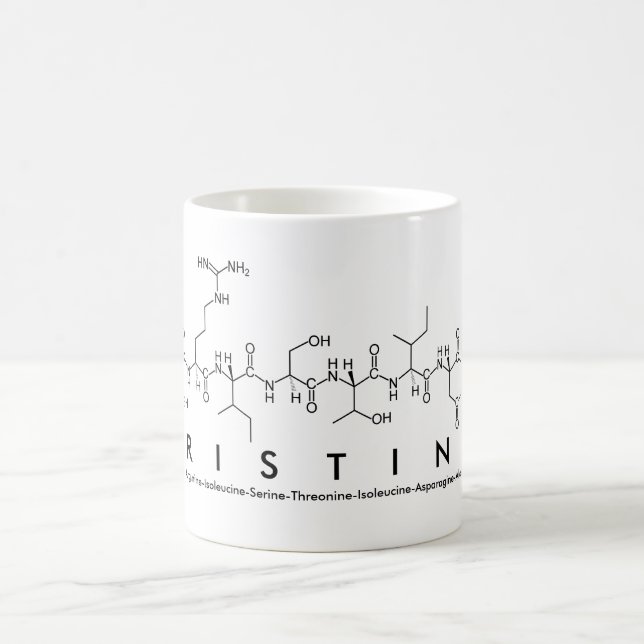 Cristina peptide name mug (Center)