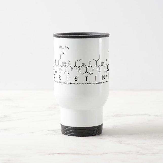 Cristine peptide name mug (Center)