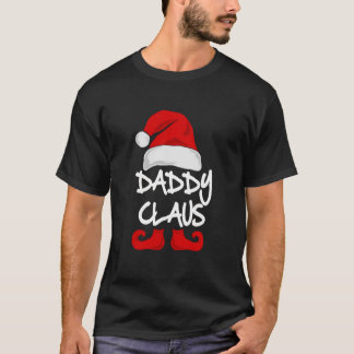 Cristmas Printed T-Shirt - Daddy Clause
