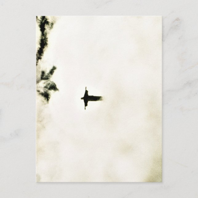 Cristo Redentor in the Clouds Postcard (Front)