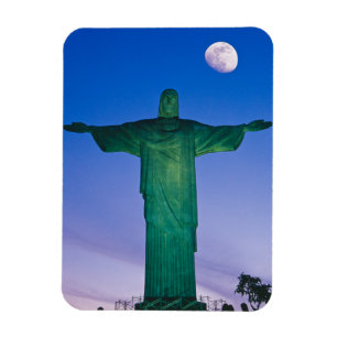 Cristo Redentor Statue  Rio de Janeiro Brazil Magnet