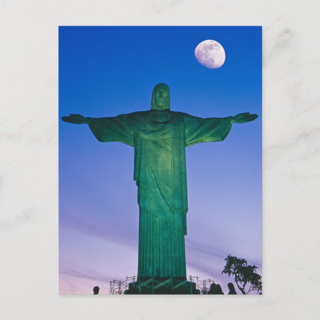 Cristo Redentor Statue| Rio de Janeiro Brazil Postcard (Front)