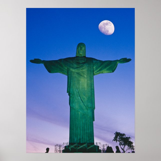 Cristo Redentor Statue| Rio de Janeiro Brazil Poster (Front)