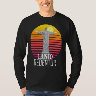 Cristo Redentor The Statue Of Christ From Rio Braz T-Shirt