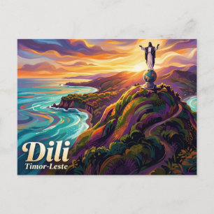 Cristo Rei of Dili Timor-Leste Postcard