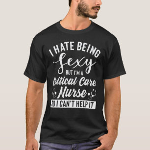 Critical Care Nurse Apparel Awesome Nurses Desig T-Shirt