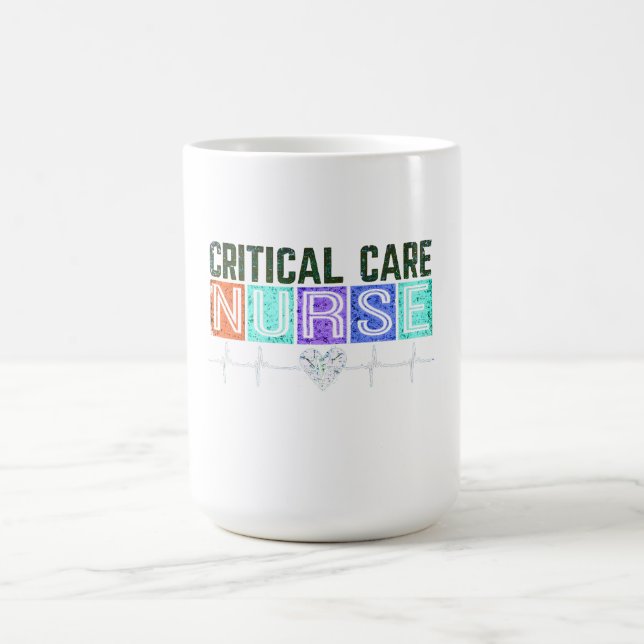 Critical Care Nurse Coffee Mug (Center)