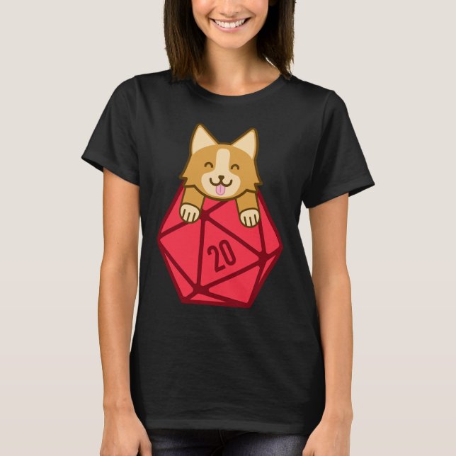 Critical Corgi T-Shirt (Front)