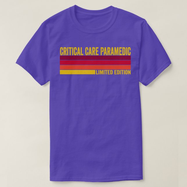 Critical e Paramedic T-Shirt (Design Front)