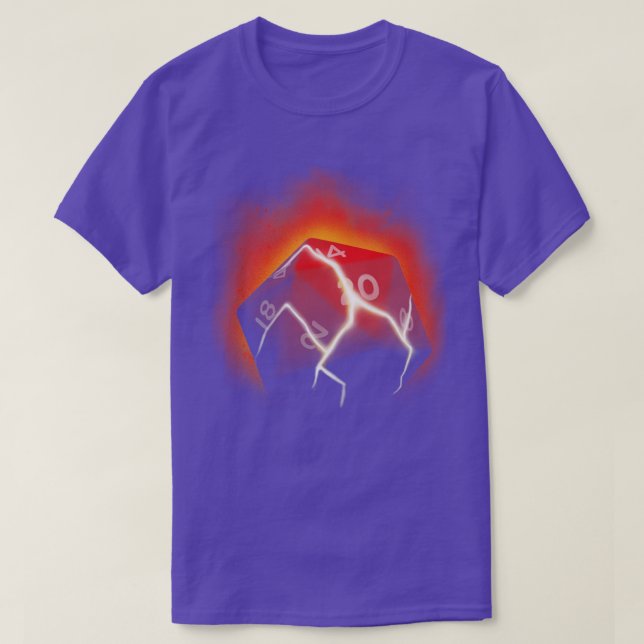 Critical Hit Boardgame Dnd Rpg Master T-Shirt (Design Front)