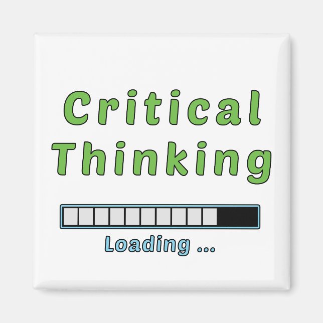 Critical Thinking Magnet (Front)