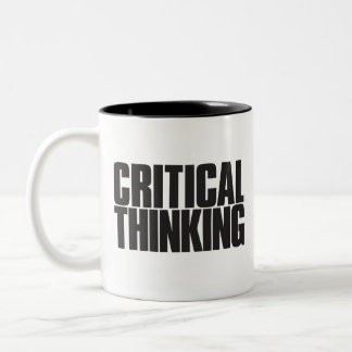 'Critical Thinking' Mug
