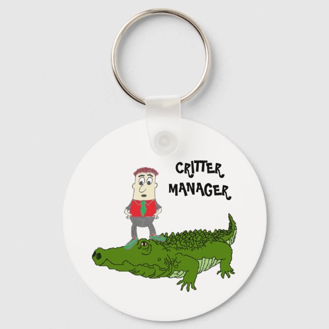 CRITTER MANAGER Keychain (Front)