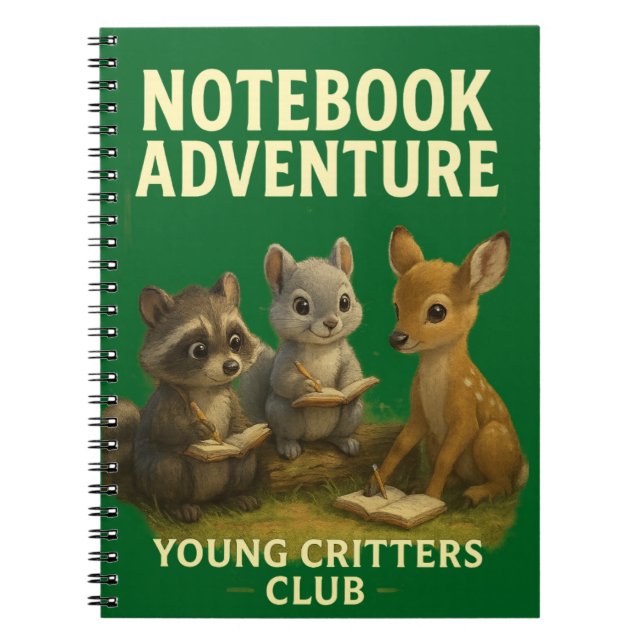 Critters Camp Notebook #2 – “Notebook Adventure” (Front)
