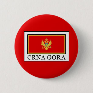 Crna Gora 6 Cm Round Badge