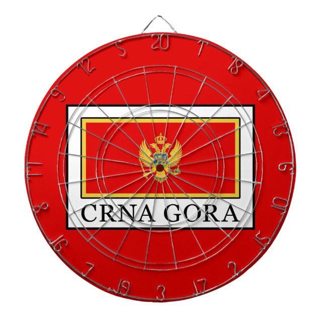 Crna Gora Dartboard (Front)