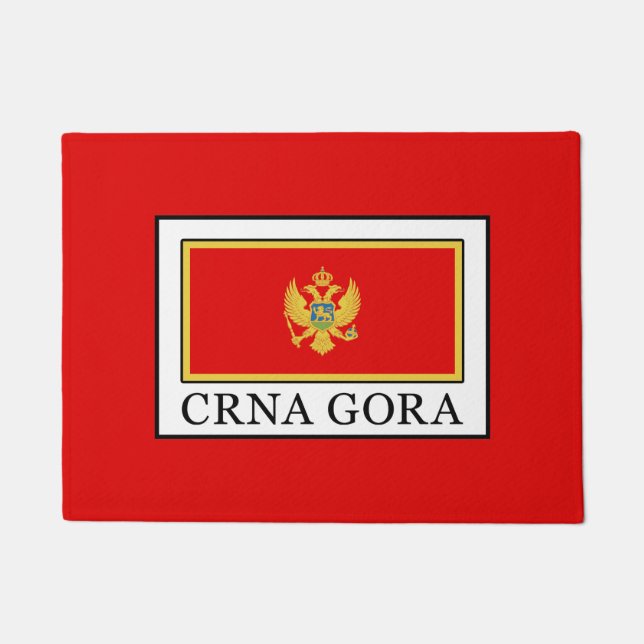 Crna Gora Doormat (Front)