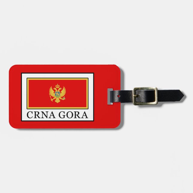 Crna Gora Luggage Tag (Front Horizontal)