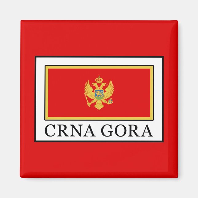 Crna Gora Magnet (Front)