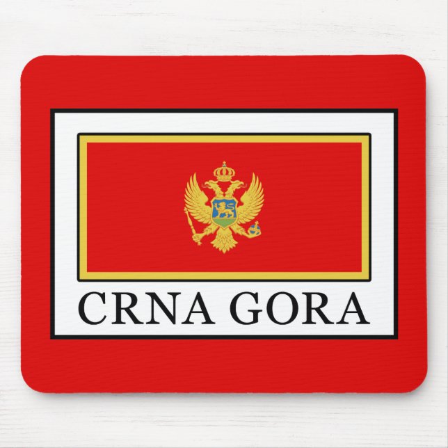Crna Gora Mouse Pad (Front)