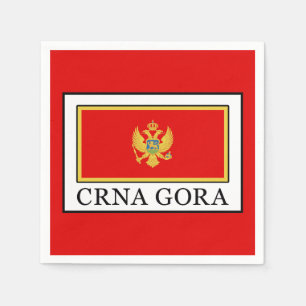 Crna Gora Napkin