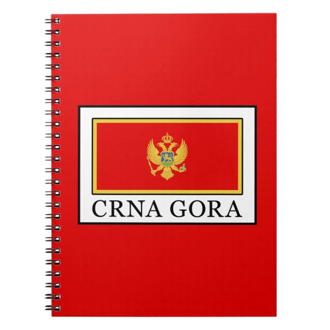 Crna Gora Notebook (Front)
