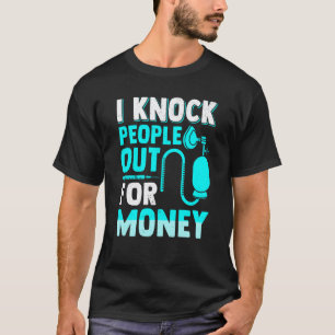 CRNA Nurse Anaesthetist Anaesthesiology T-Shirt