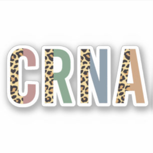CRNA Nurse Anaesthetist Cheetah leopard print