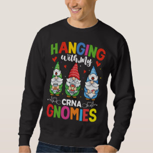 CRNA Nurse Hospital Anesthesia Hanging with my CRN Sweatshirt