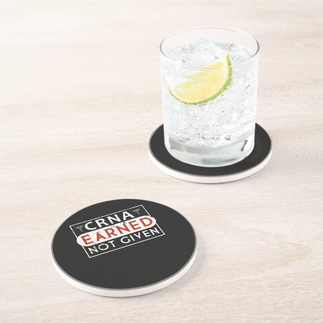CRNA Registered Anaesthetist Anaesthesiologist Coaster (Side)