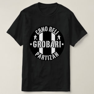 Crno Beli Grobari Partizan T-Shirt
