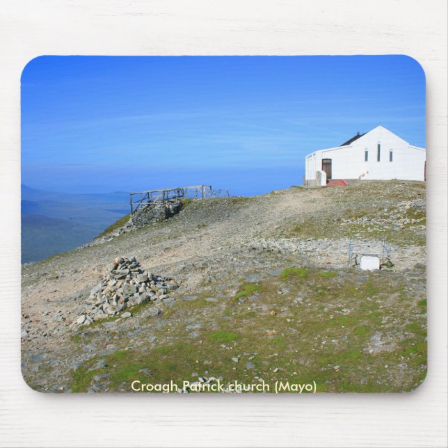 Croagh Patrick church Mouse Pad (Front)