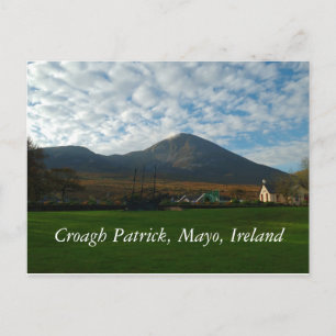 Croagh Patrick, Mayo Ireland Postcard