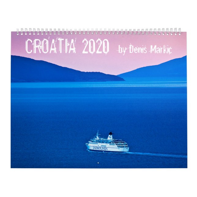 Croatia 2020 by OKOmedia Calendar (Cover)